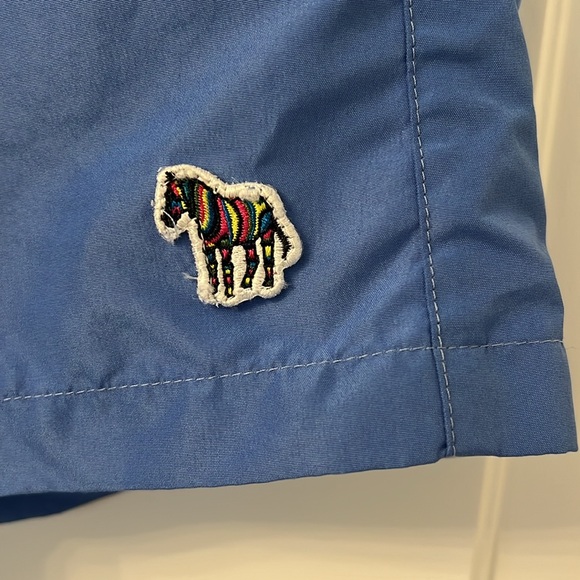 Paul Smith Blue Zebra Logo Swim Shorts - Picture 9 of 16